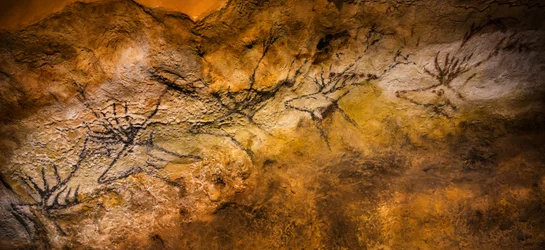 Peinture rupestre de Lascaux, Bordeaux, France